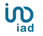 C'est un logo pour une entreprise appelée iad.