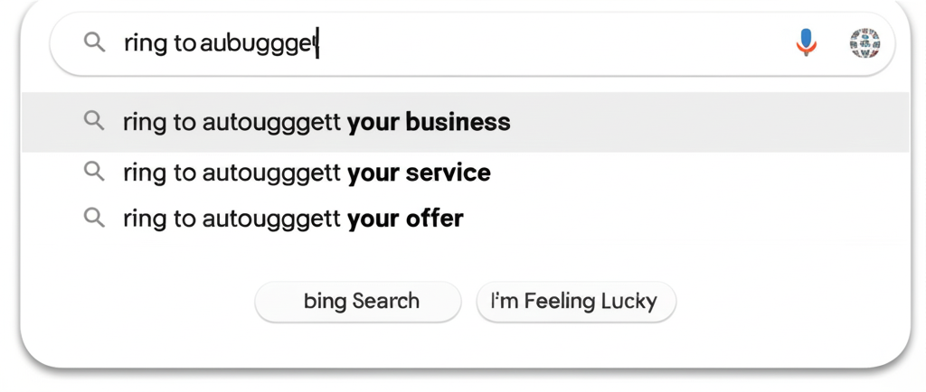 A google search for ring to autosupport your business