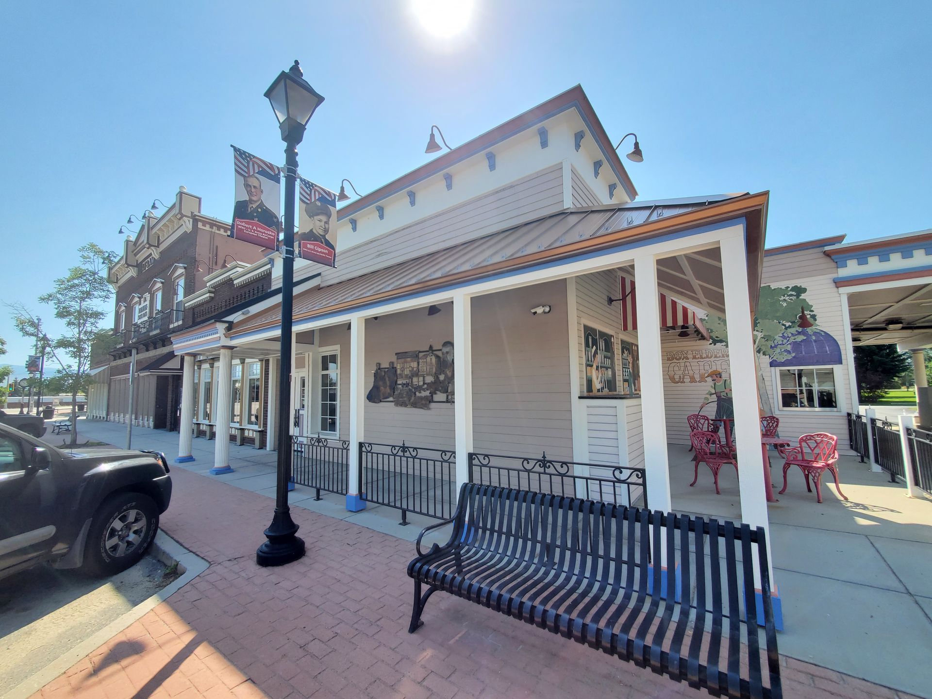Beautifully painted exterior of a business by Peak Paint and Stain, serving Missoula and Bitterroot Valley.
