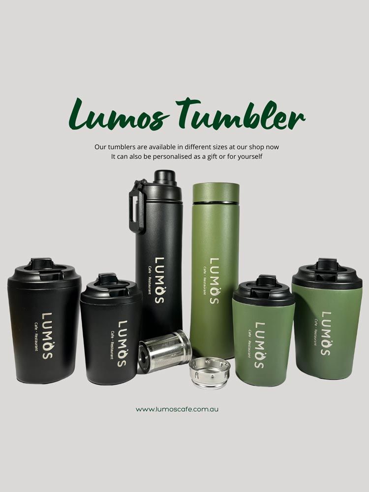 Lumos Tumbler Collection — Café and Restaurant in Cannonvale, QLD