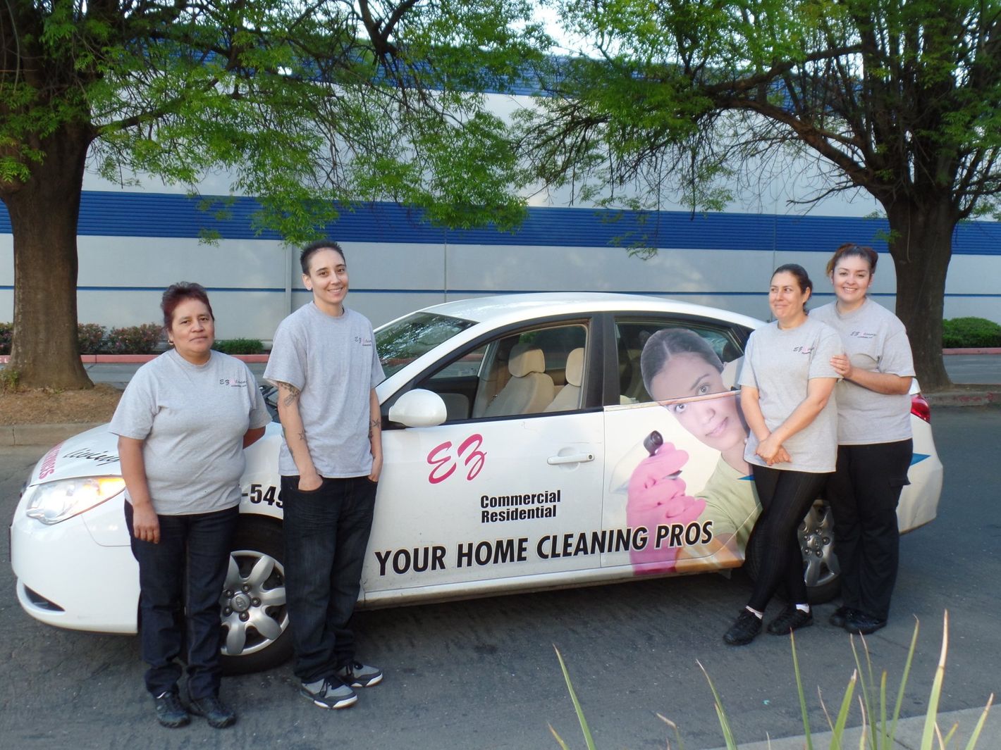 Smiling group of women — Sacramento, CA — E-Z Living Cleaning, LLC