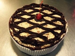 Chocolate glazed cake - custom pastries - Oak Park Bakery Inc in Oak Park, IL