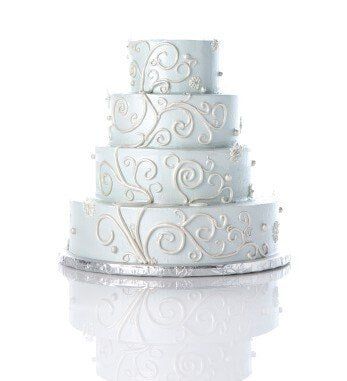 Ornate Wedding Cake - Wedding Cakes - Oak Park Bakery in Oak Park, IL