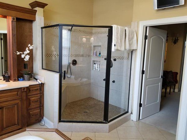Bathroom With Towel — Myrtle Beach, SC — A To Z Glass & Home Repair