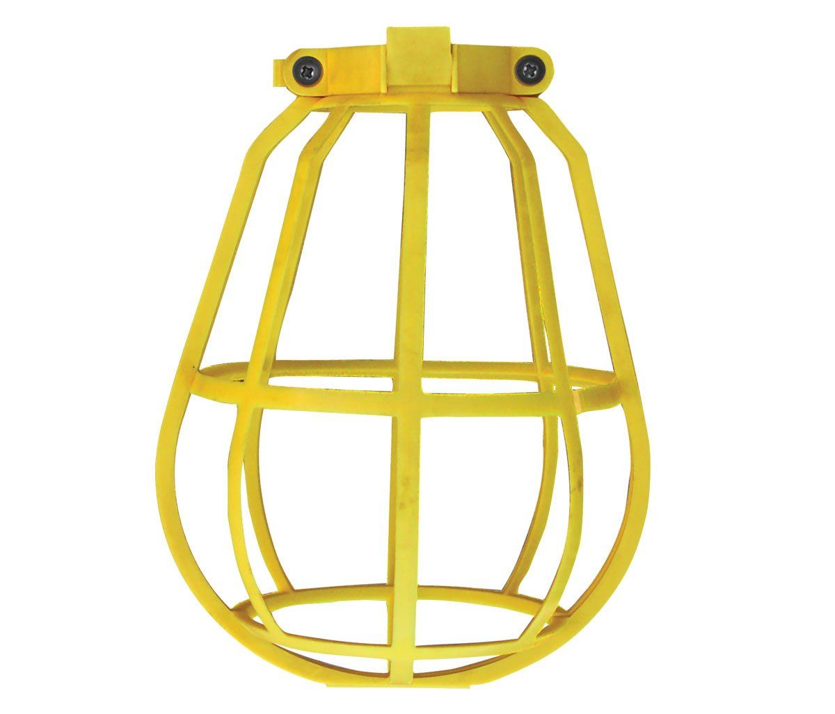 Voltec 08-00189 U-Ground Work Light String with 5 Plastic Cages - 50' 12/3  Cord, 150W Bulb Rating