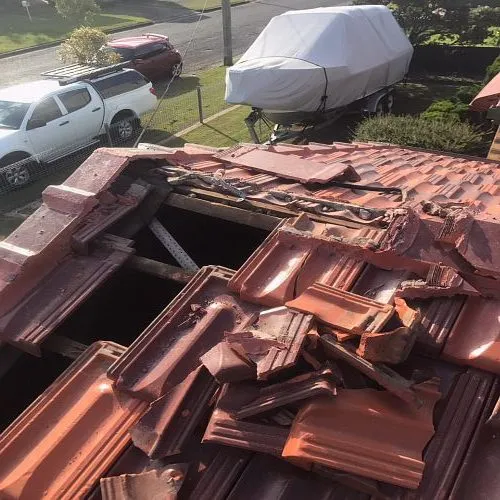 Terracotta tile roof restoration