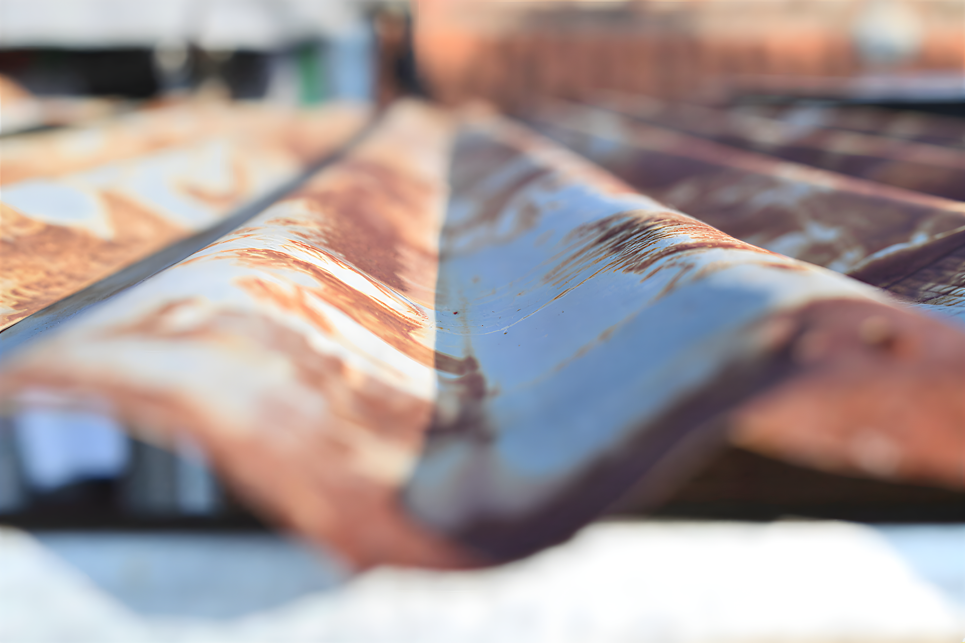 metal roof rust