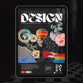 Um tablet com as palavras datas comemor ativa