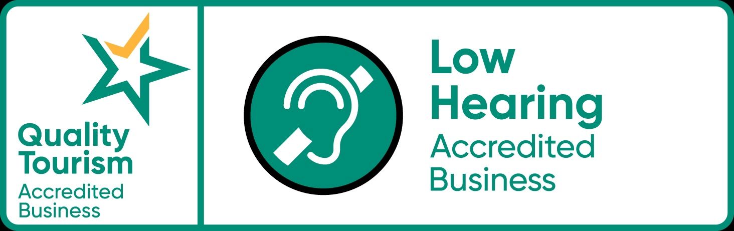 Quality Tourism Accredited Business, Low Hearing Accredited Business