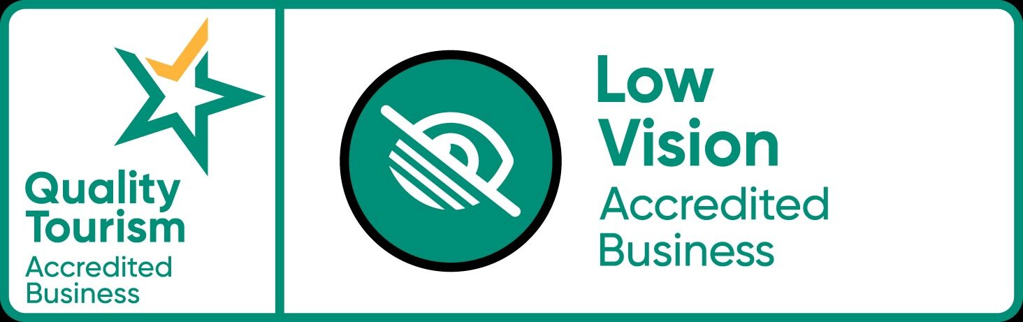 Quality Tourism Accredited Business, Low Vision Accredited Business