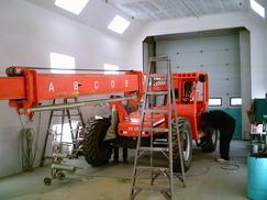 Heavy Equipment on Paint Booth - painting for cars in Runnemede, NJ
