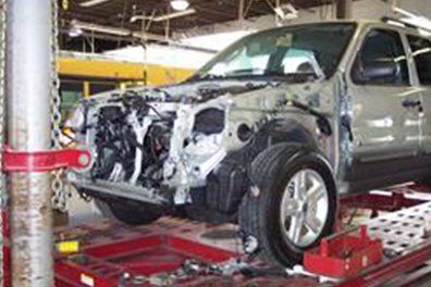 Broken Car on Repair - auto body repair shop in Runnemede, NJ