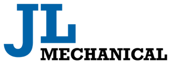 JL Mechanical logo in blue and black text on a white background.