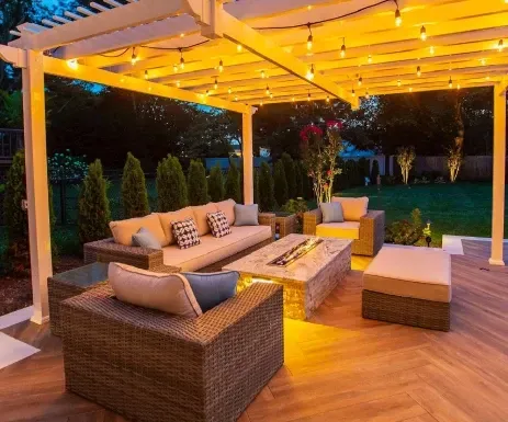 outdoor living installation in melville ny