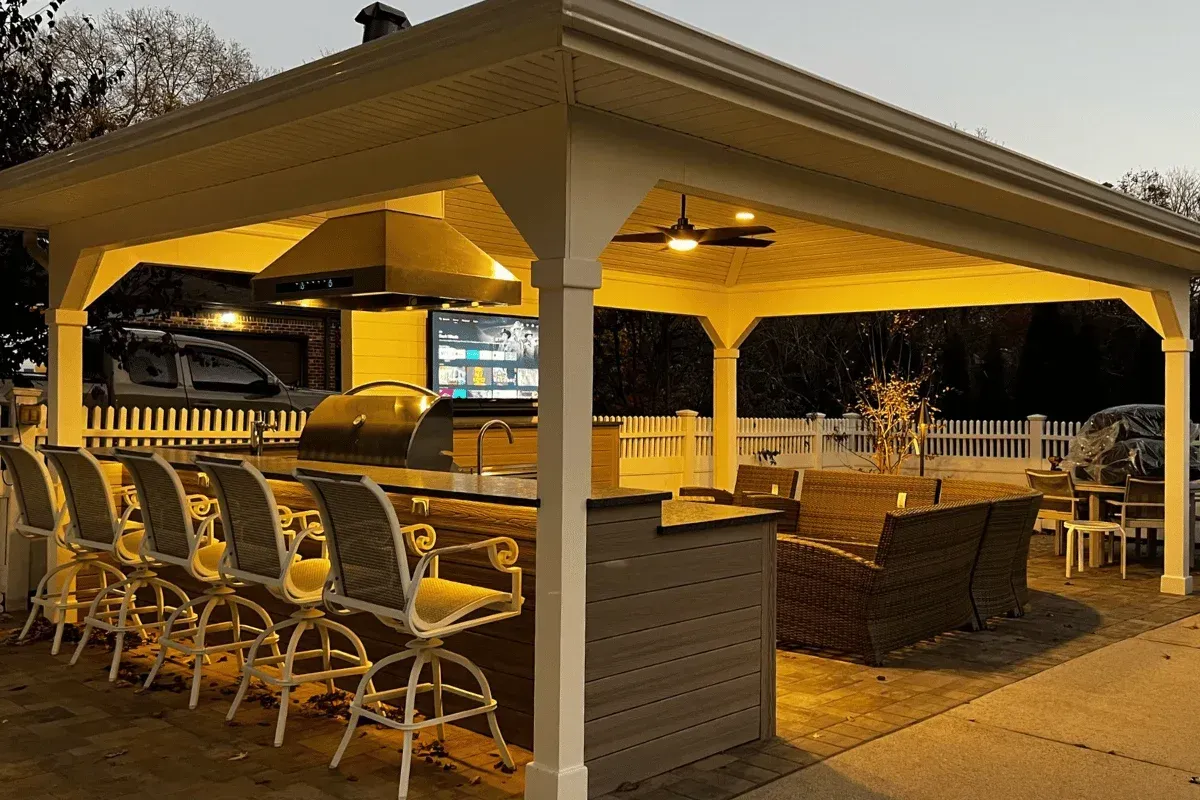 pergola installation on long island