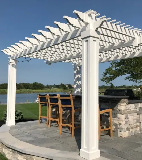 pergola pavilion shade structure services melville ny