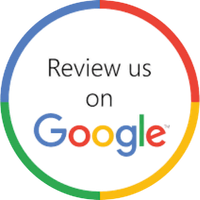 A google logo that says review us on google