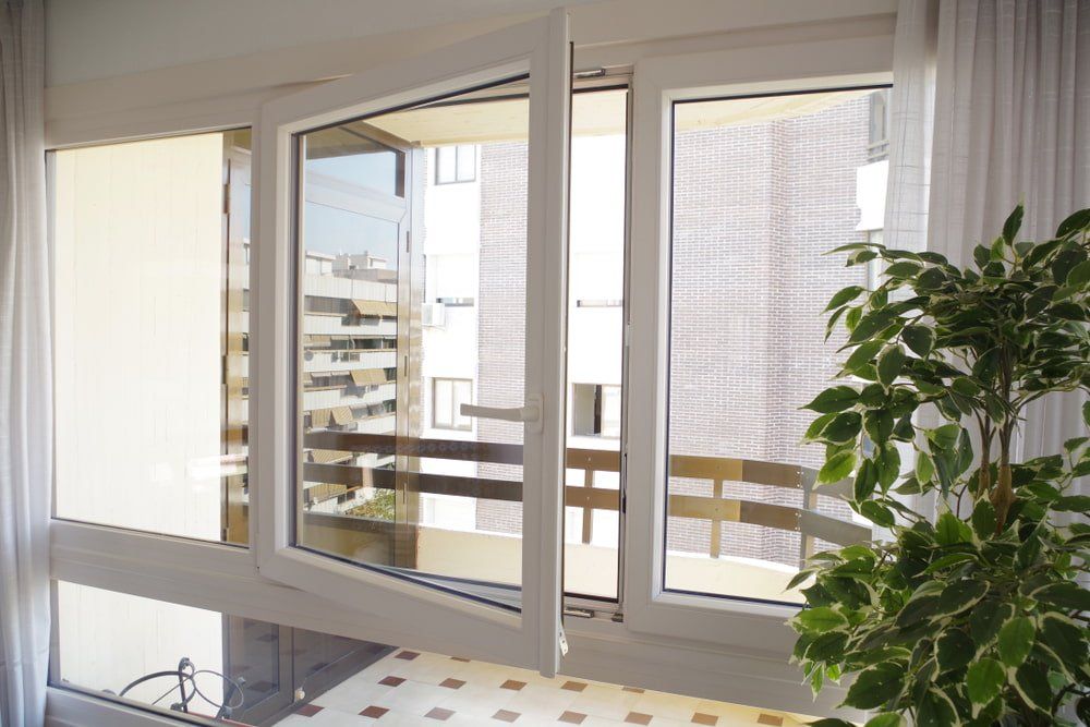 Tilt And Turn Pvc Window — Master Glass & Glazing In Eleebana, NSW