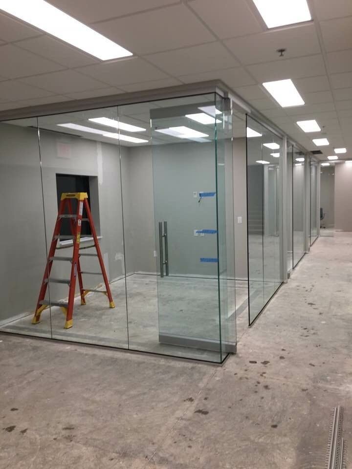 Commercial Office Glass Installation — Master Glass & Glazing In Eleebana, NSW