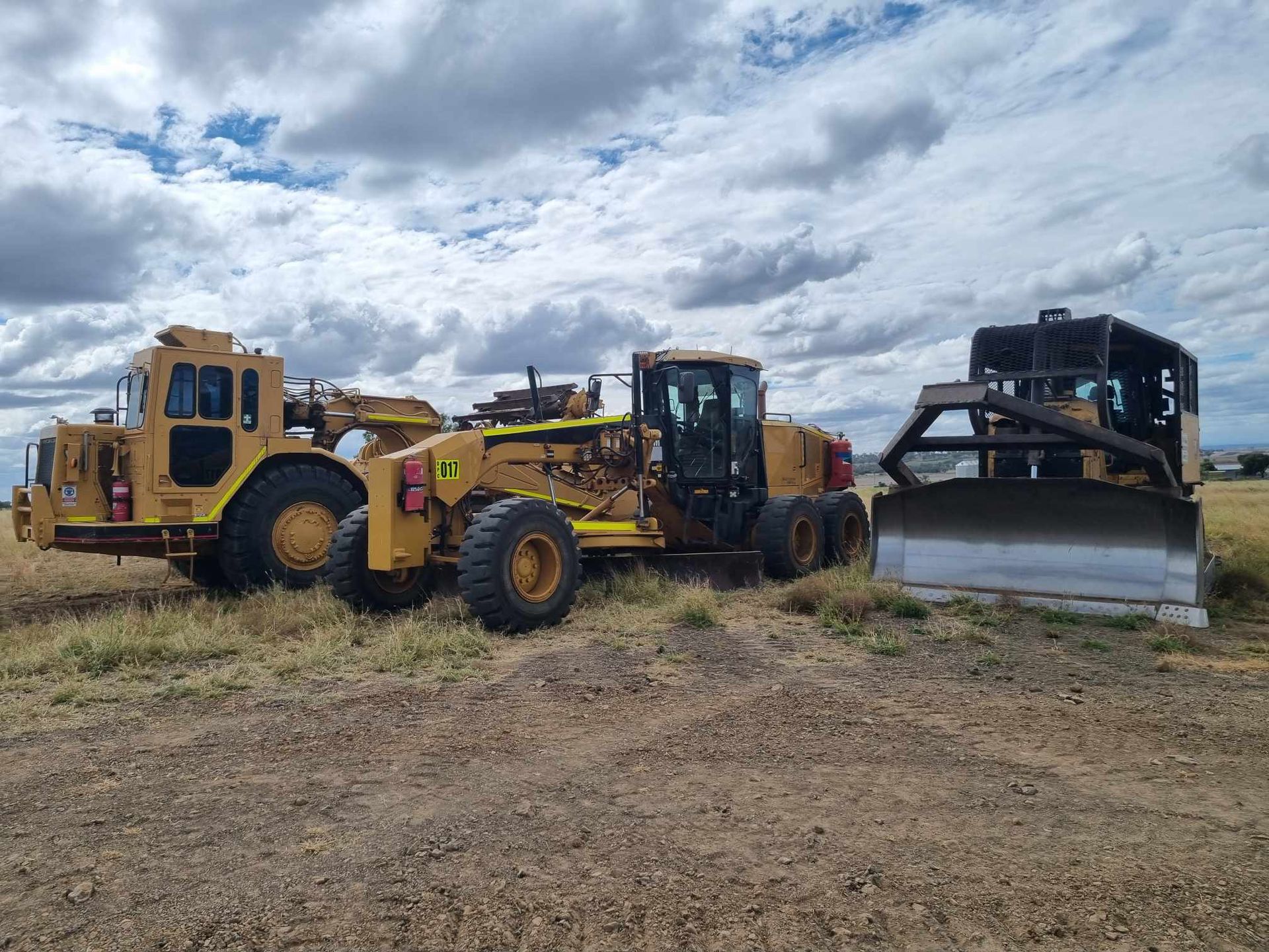 Dozer, Scraper and Grader For Hire On Rural Property — Excavation Equipment in Toowoomba, QLD