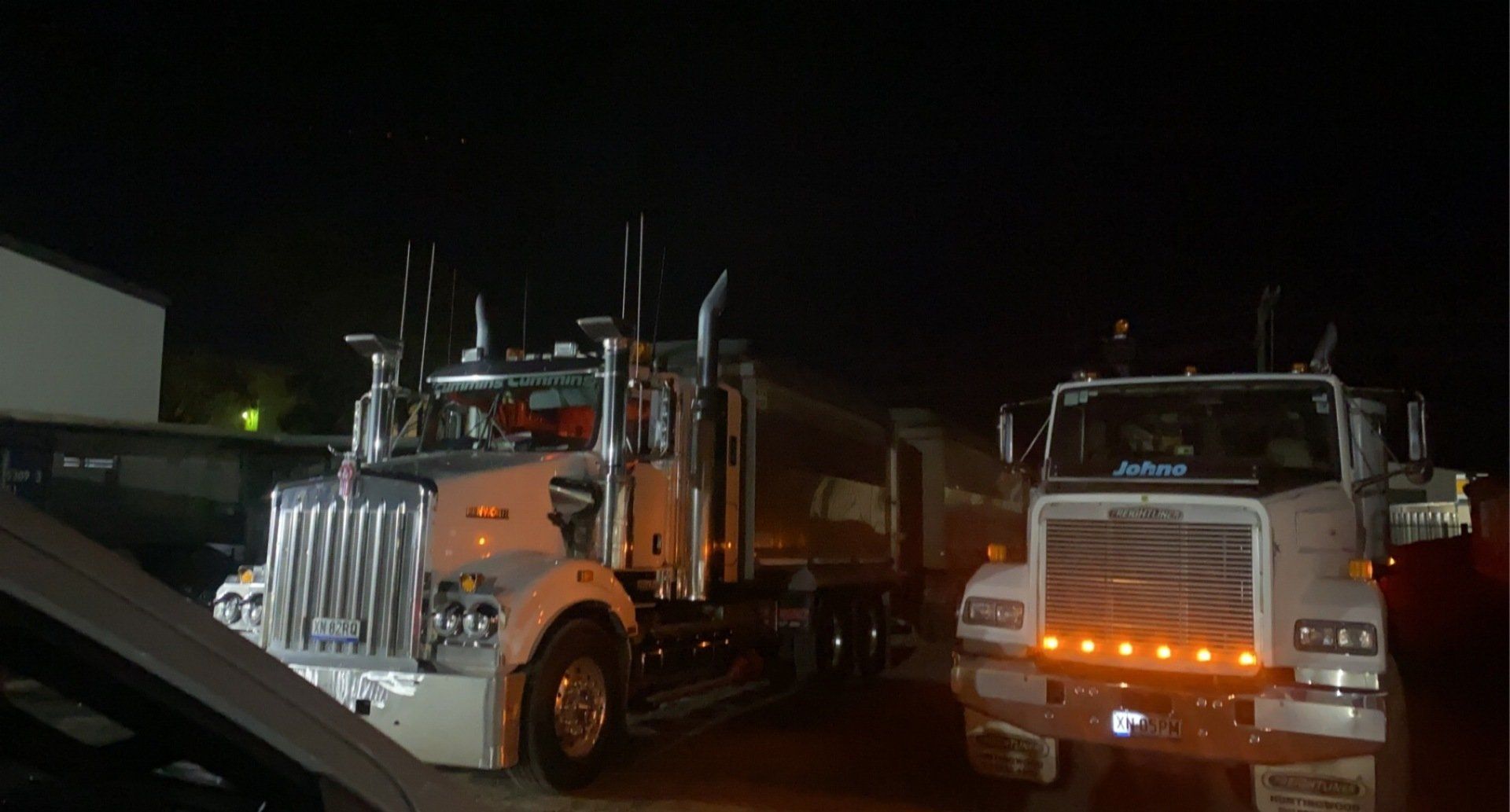 windscreen replacement for two trucks