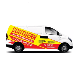 Southern Auto Glass' mobile service vehicle