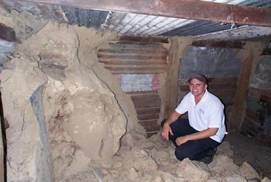 termite damage in garage