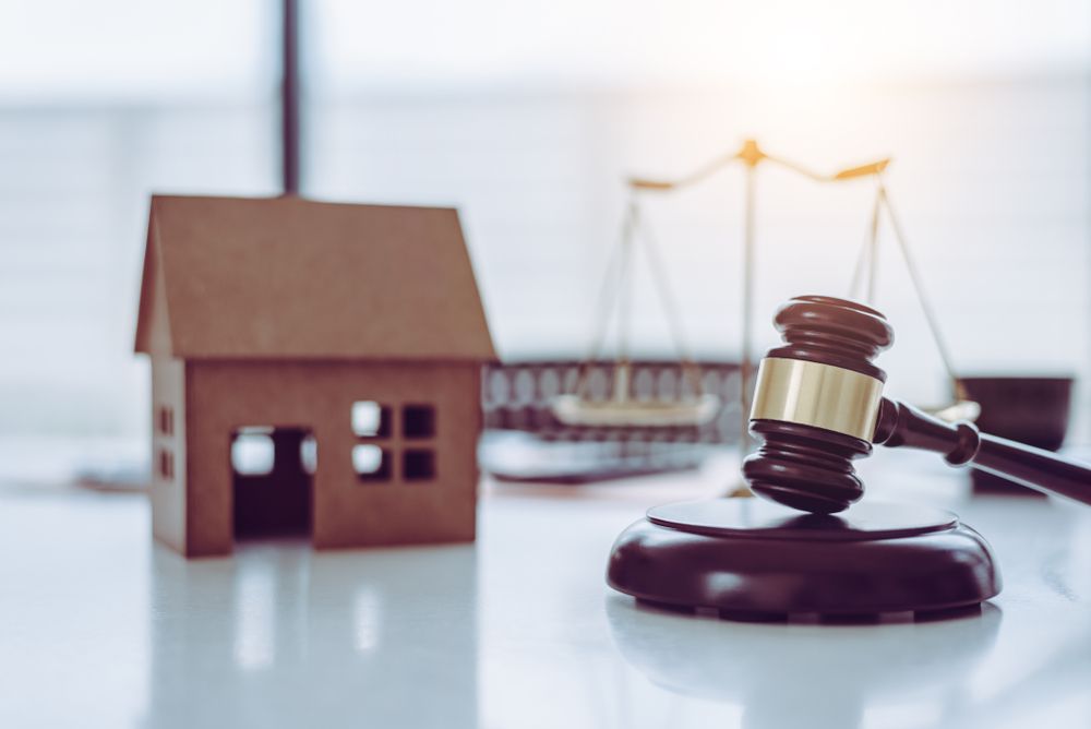 House Model and Judge Gavel