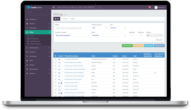 nymbl.systems: O&P CRT HME Business Management Software