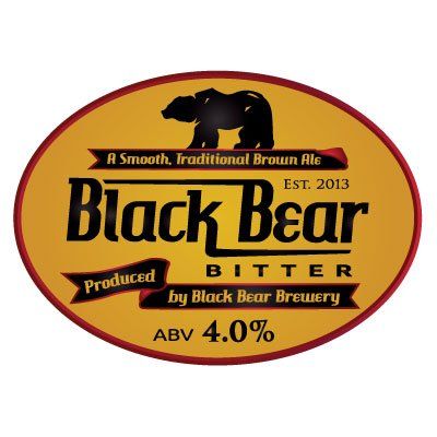 Pump clip design for local Black Bear Brewery
