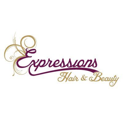 Logo design for Expressions Hair and Beauty salon in Wellington Somerset