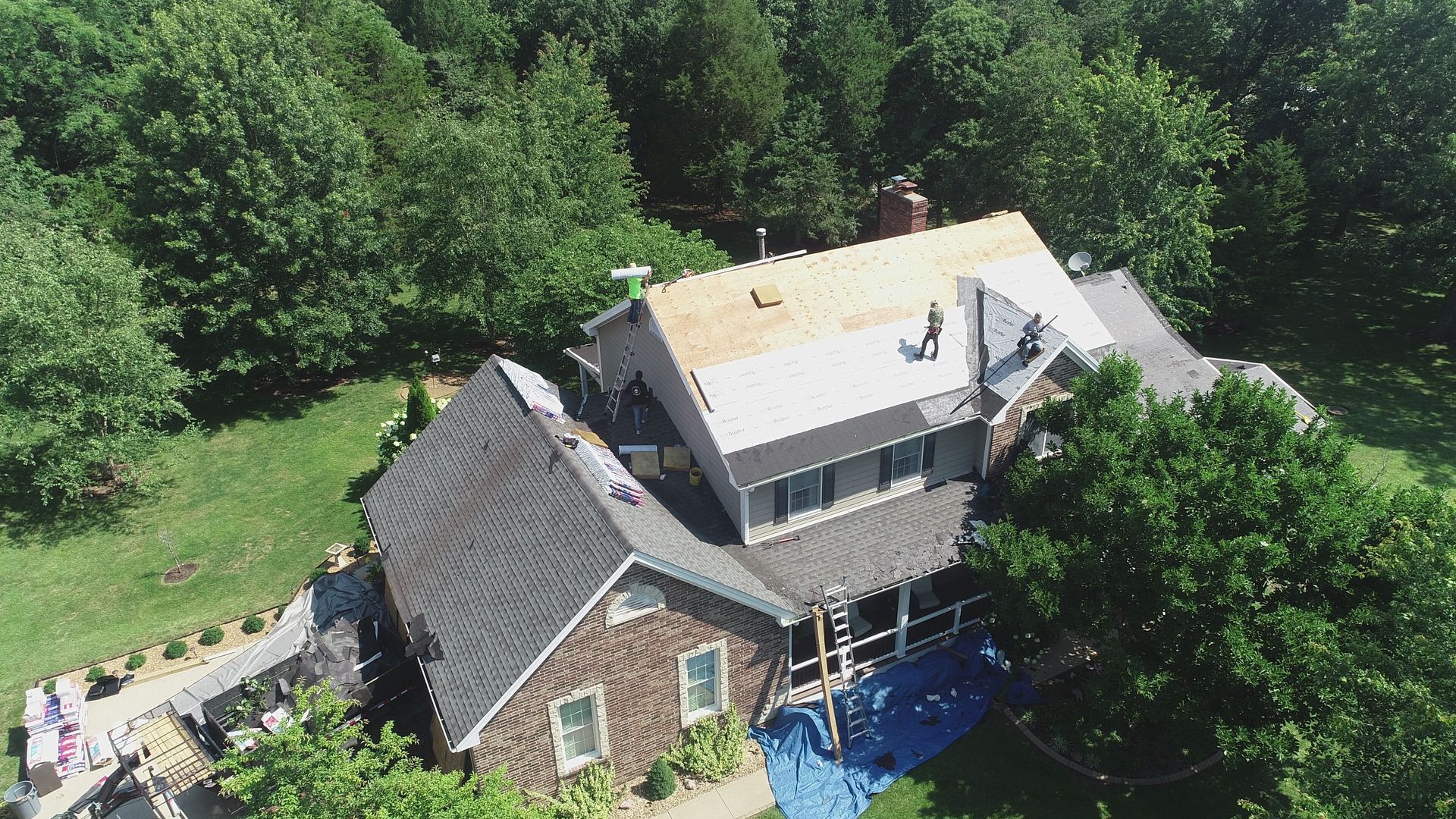 Roofing Project by AMP Restoration & Roofing