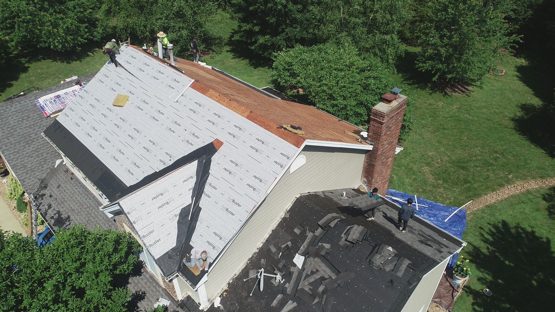 Roofing Project by AMP Restoration & Roofing