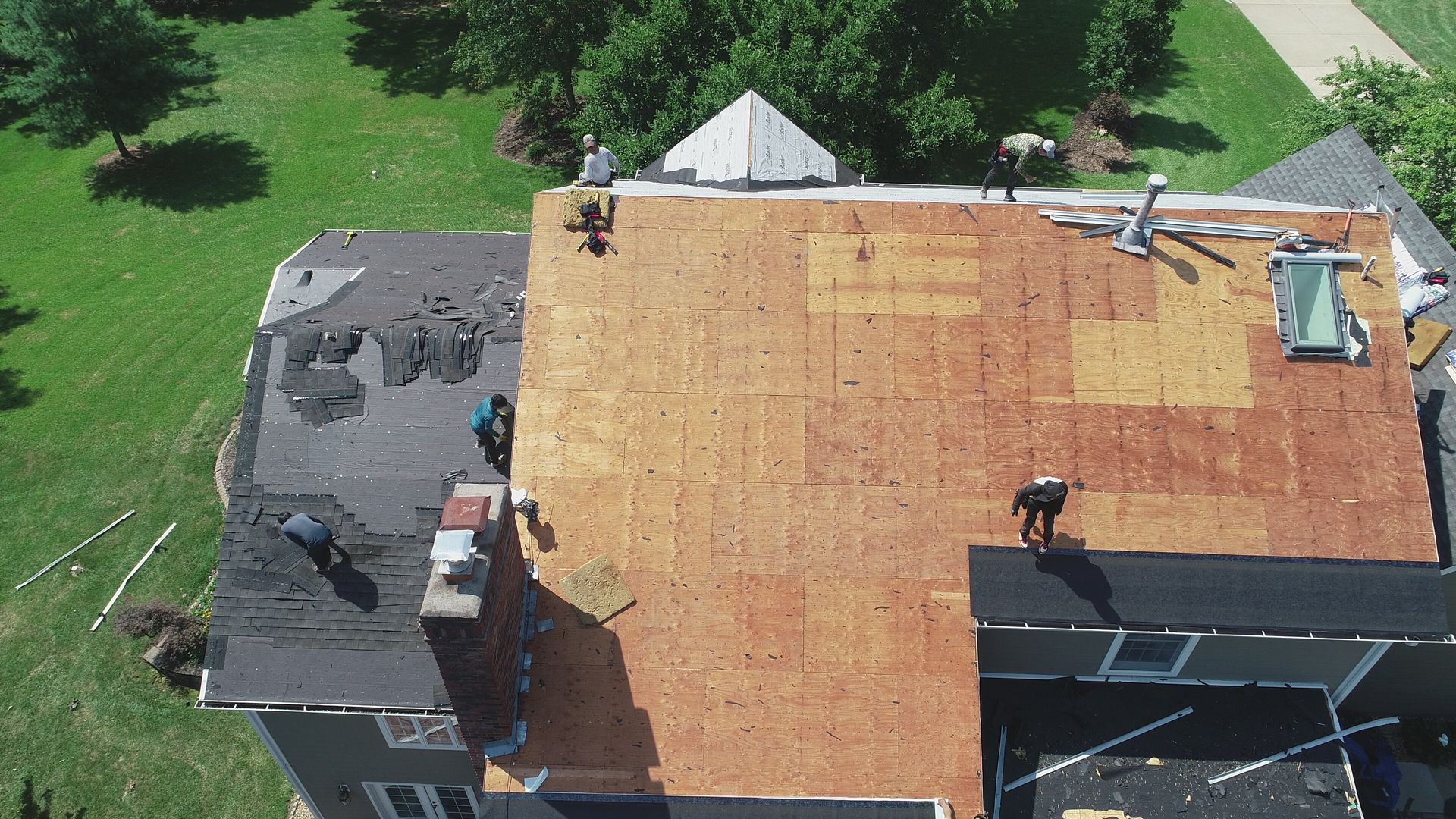 Metal roofing installation in Missouri