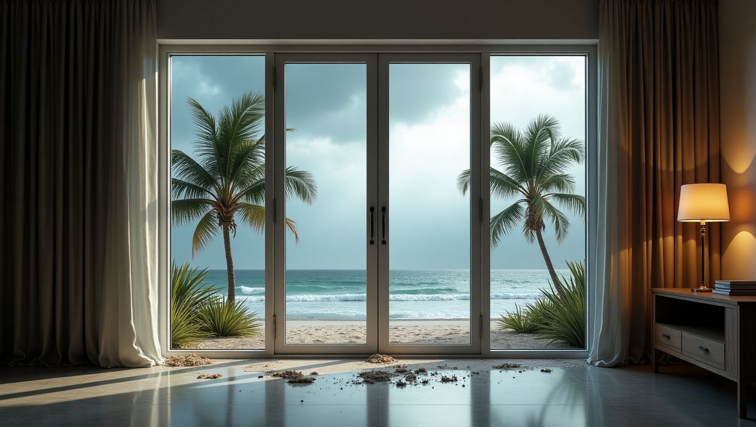 Hurricane Impact Doors Protecting Florida Homes with Coastal Views