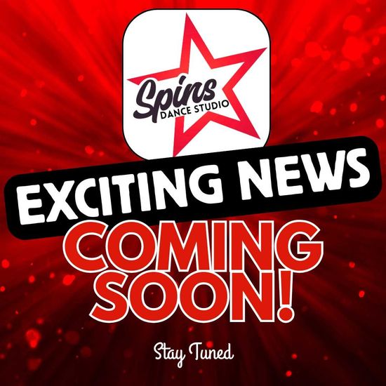 Announcement for Spins Dance Studio:  Announcement for Spins Dance Studio: