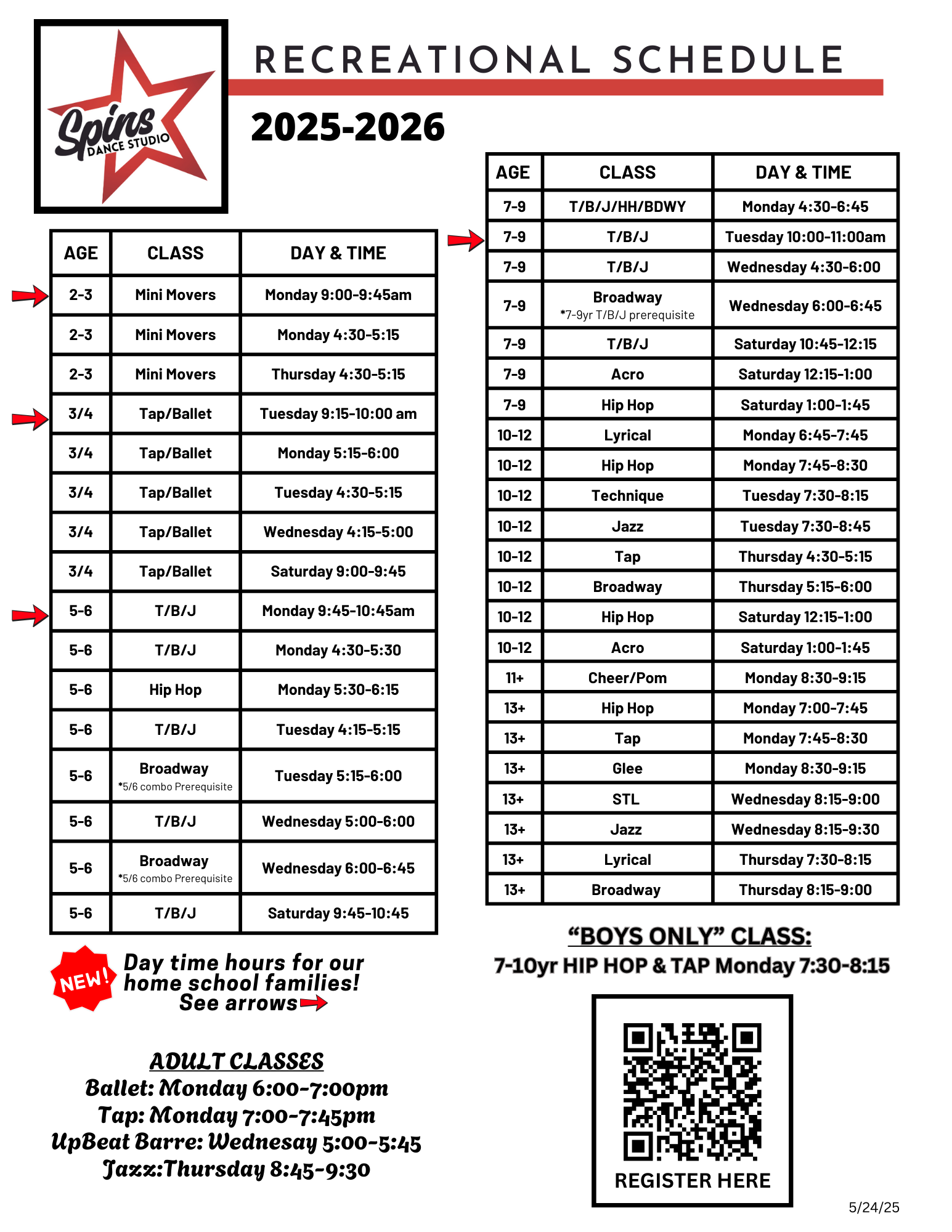 Fall Registration Opens June 9th! Fall Registration Opens June 9th!
