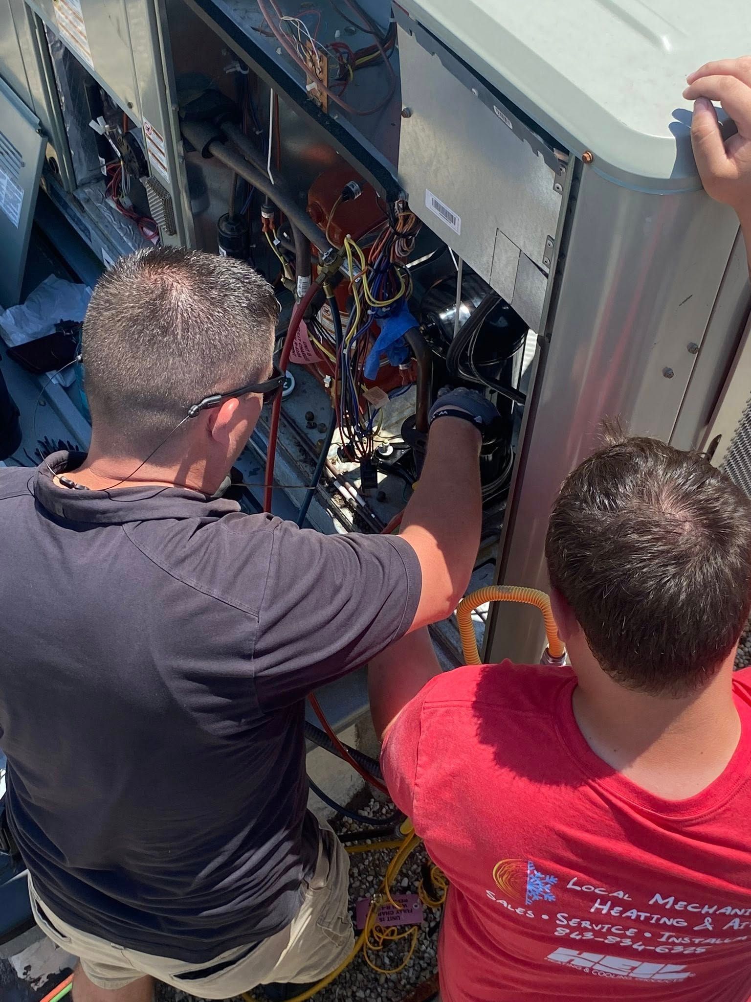 Commercial Heating Unit — Summerville, SC — Local Mechanical Heating & Air Commercial Heating Unit — Summerville, SC — Local Mechanical Heating & Air
