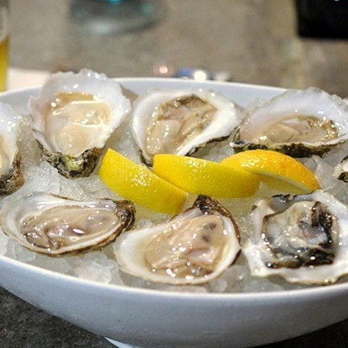 Oysters With A Trio Of Melons