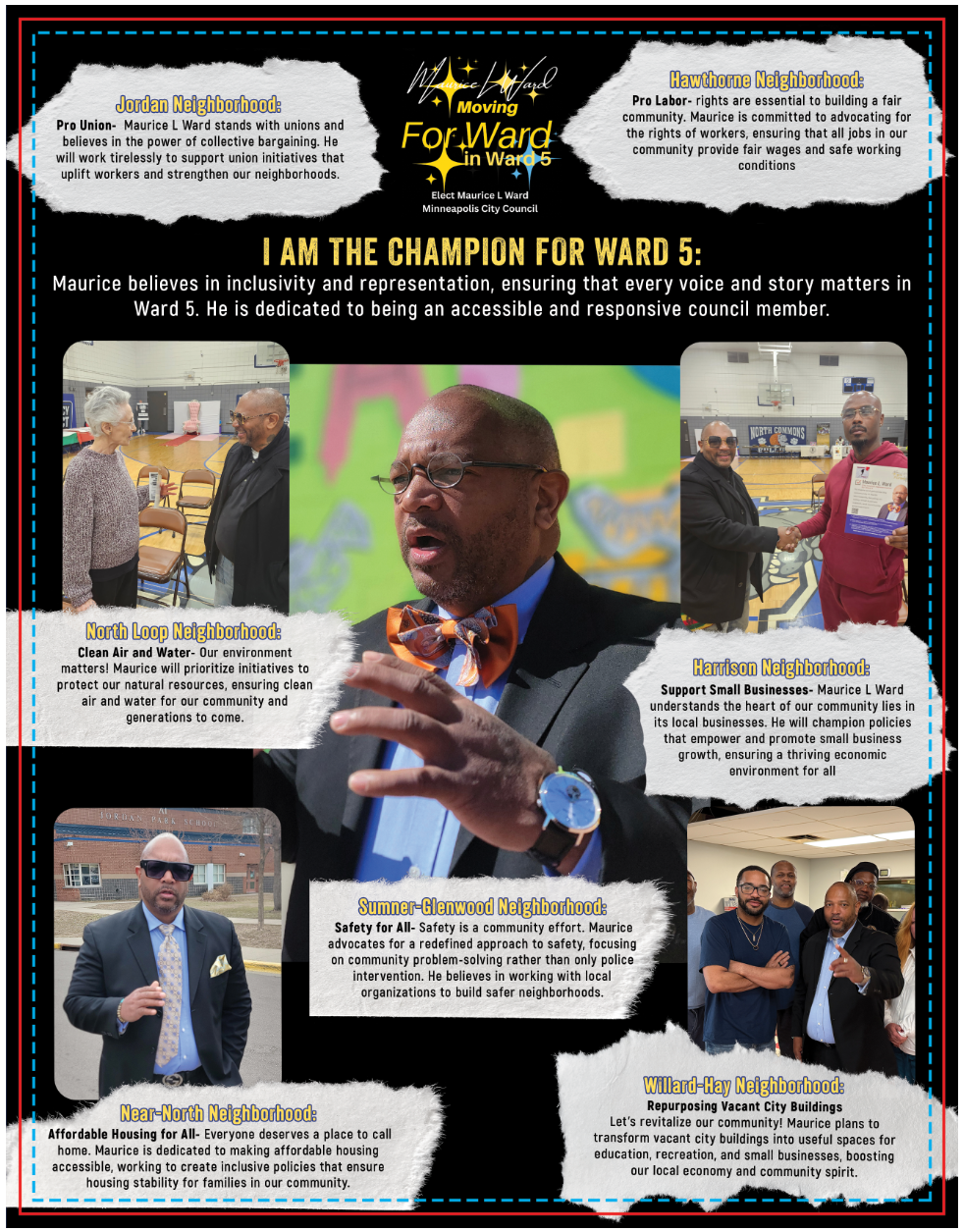 Maurice L Ward  Calendar Page Banner