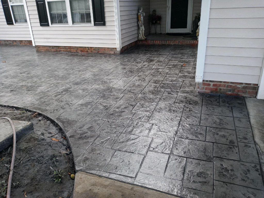 Concrete Porches & Patios | Wilmington, Leland, Southport, Oak Island ...