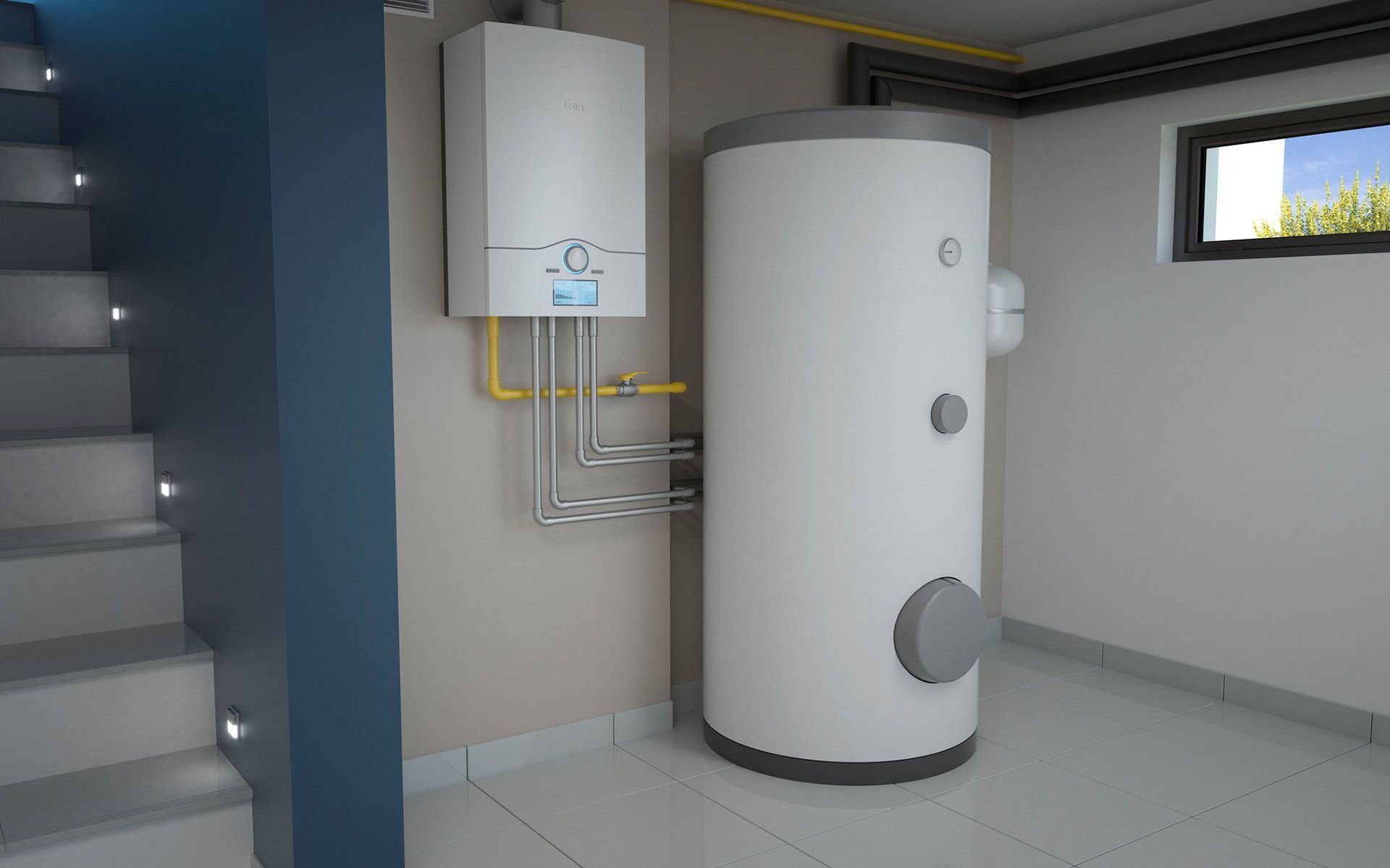 Boiler Room — Dublin, OH — One Call Plumbing LLC