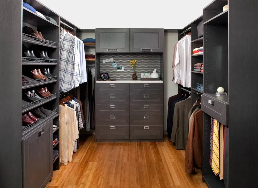 Walk In Closet Storage Ideas and Designs for Master Bedrooms