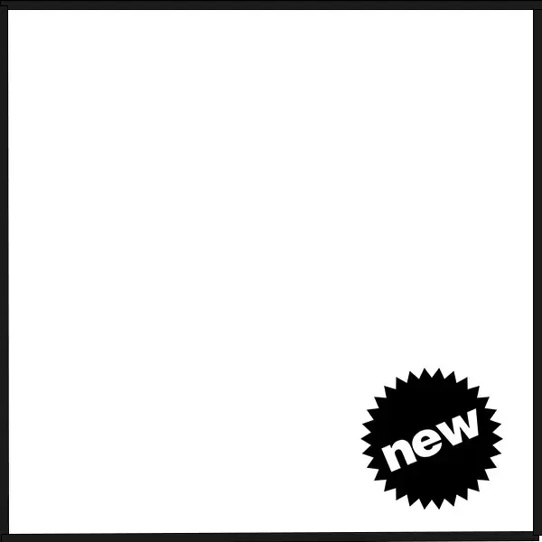 Bright White - Matte Color Palette Option