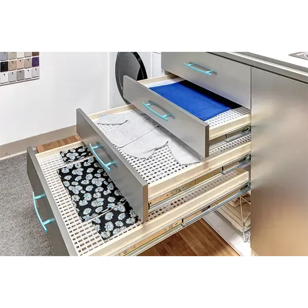 Customized Pull-Out Drying Rack Laundry Accessory Option