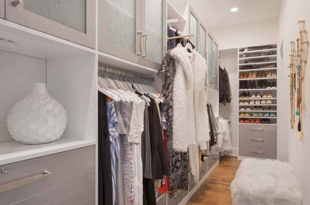 High Ceiling Closet Storage Ideas