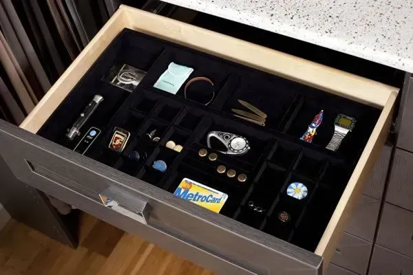 Velvet Jewelry Tray Drawer Insert Accessory Option