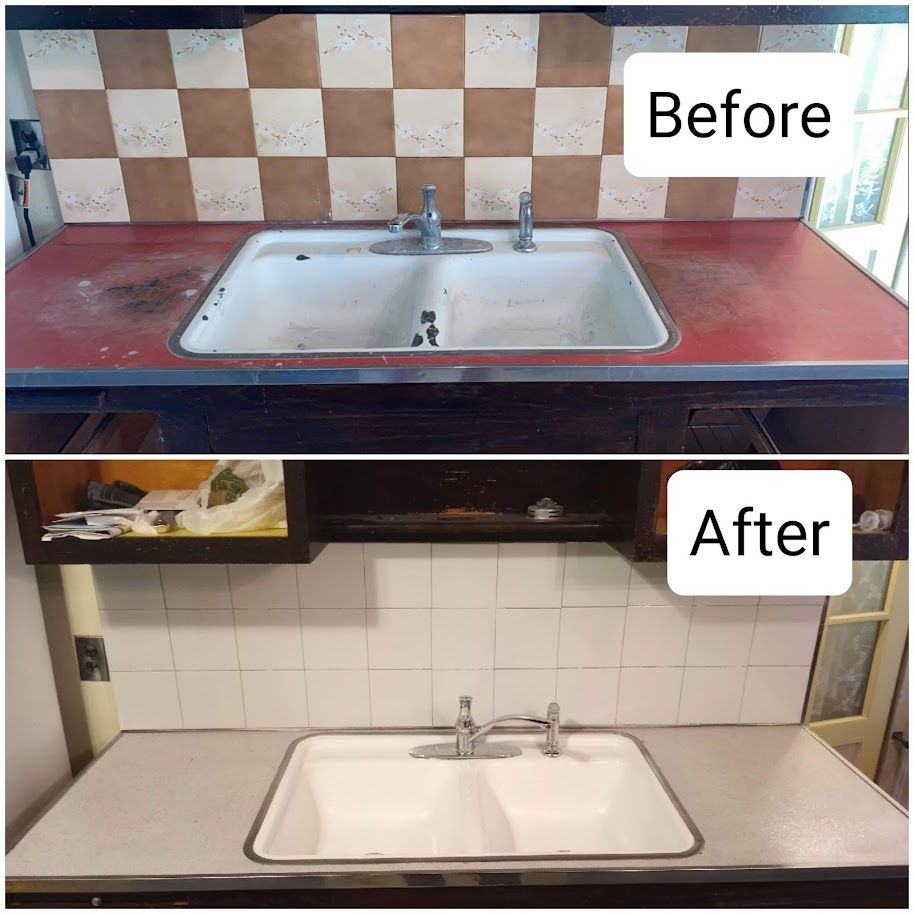 Sink and counter refinishing in Saint Louis, MO