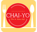 A logo for chai-yo thai & asian cafe