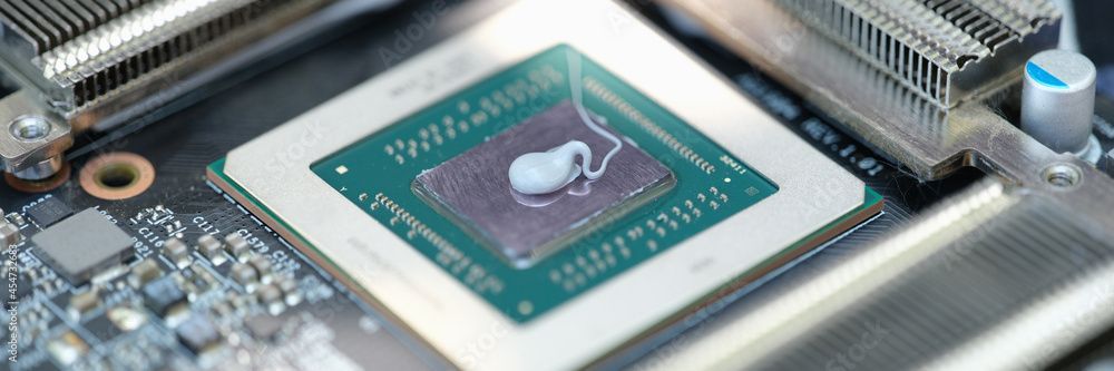 Thermal paste replacement